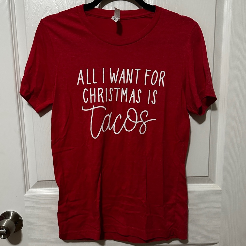 All I want for Christmas is Tacos tee